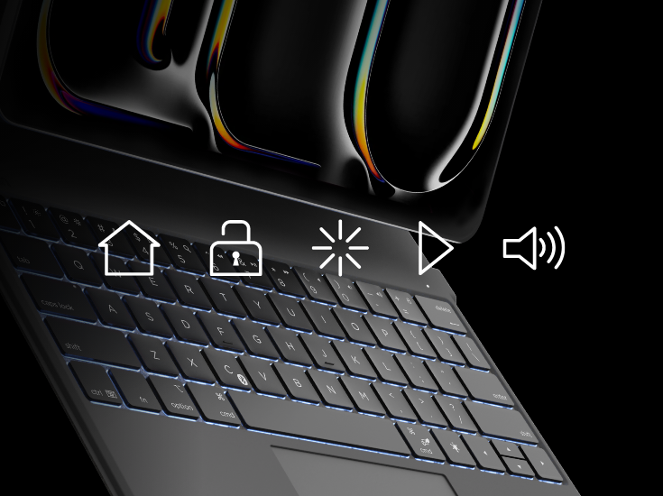 Pro Keyboard Case with Magnetic Stand, Bluetooth Keyboard Pro Keyboard Case with Magnetic Stand, Bluetooth Keyboard