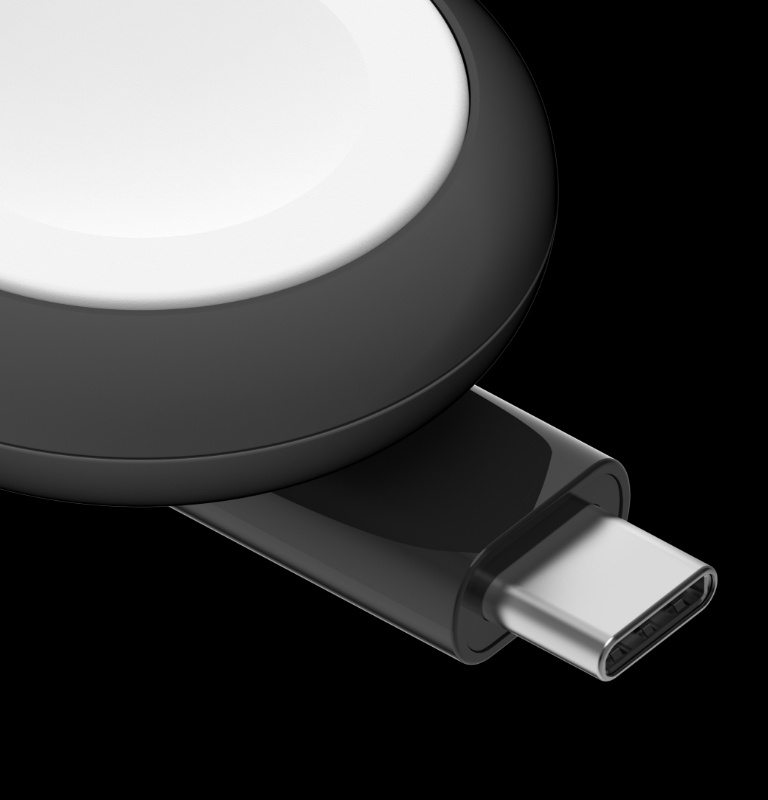 MFi-zertifiziert und kompatibel mit Modellen der Apple Watch; geeignet zum Schnellladen der Apple Watch Series 7 und neueren Modellen.