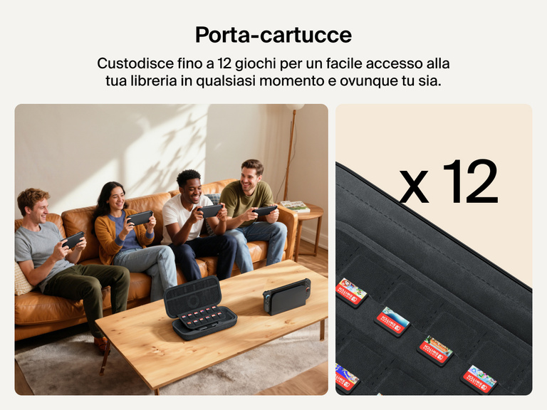Illustrazione del supporto di ricarica magnetica compatto 3 in 1 BoostCharge Belkin che ricarica un iPhone tramite l'allineamento magnetico, mettendo in evidenza l'angolazione regolabile di 65°, la compatibilità con l'uso di custodie con spessore fino a 5 mm, e le capacità di ricarica rapida Qi2.