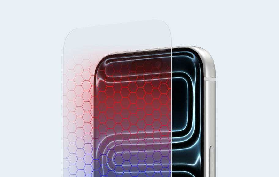 Proteggi schermo antiriflesso per iPhone