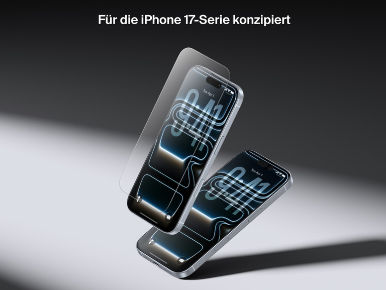 Belkin ScreenForce UltraGlass 2 Screen Protector designed for the latest iPhone series, offering durable edge-to-edge protection.