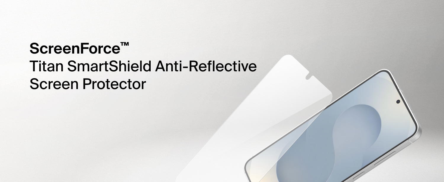 Belkin ScreenForce Titan SmartShield Anti-Reflective Screen Protector for Samsung Galaxy S26+