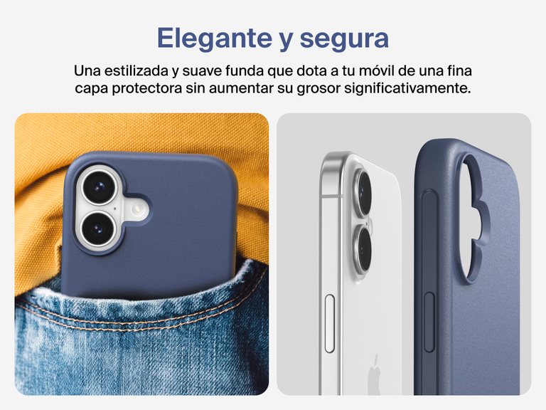 La funda ScreenForce Protect Series para iPhone 17 de Belkin incluye una sección táctil para el botón de la cámara y un diseño en capas con precisa función magnética que garantiza una protección muy duradera.