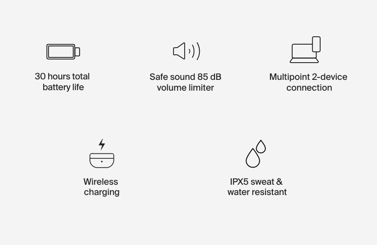SoundForm Immerse Wireless Noise Cancelling Earbuds