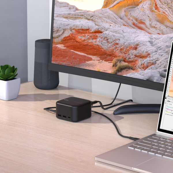 INC018 Connect USB-C 6-in-1 Core GaN Dock 130W