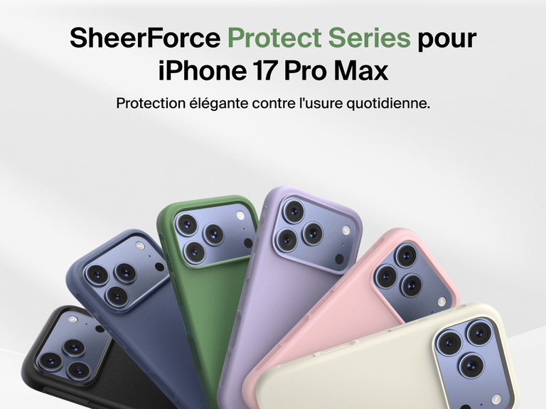 Coque de protection Belkin ScreenForce Protect Series pour iPhone 17 con&ccedil;ue pour &ecirc;tre fine, durable et fiable, tous les jours.