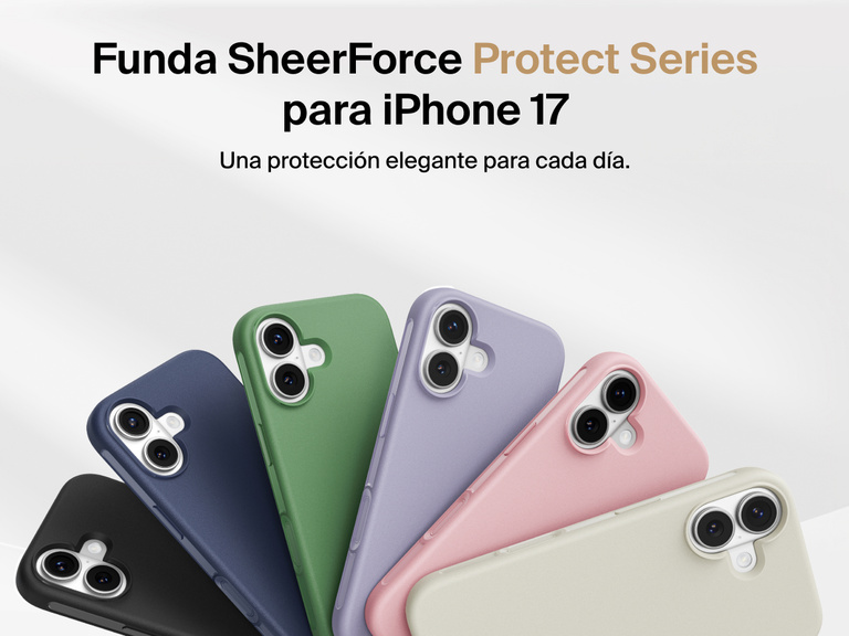 La funda SheerForce Protect Series para iPhone 17 de Belkin ofrece una protecci&oacute;n delgada y resistente para el uso diario m&aacute;s intenso.