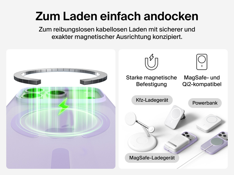 Close-up of Belkin SheerForce Grip Series Case for iPhone 17 with textured edges for secure, comfortable handling.