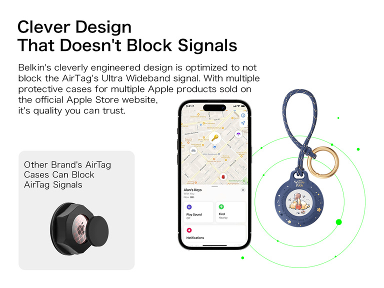 Belkin ScreenForce Protect Series Case for iPhone 17 featuring touch-sensitive camera button and layered design for magnetic precision and durable protection.