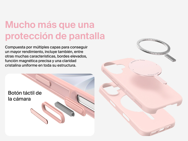 La funda SheerForce Protect Series de Belkin para iPhone 17 es compatible con MagSafe y Qi2 para proporcionar un potente acoplamiento magnético con cargadores y otros accesorios.