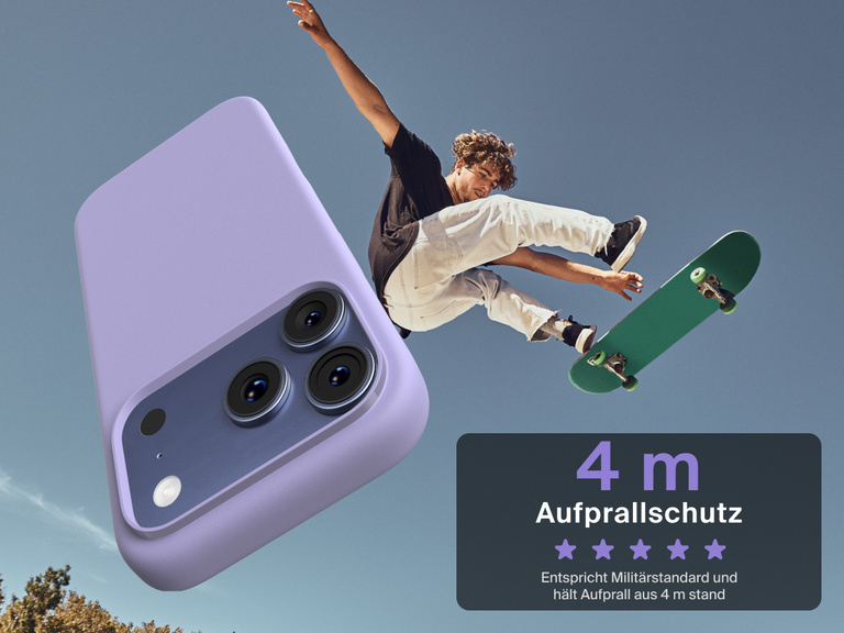 Belkin H&uuml;lle der SheerForce Protect Serie f&uuml;r das iPhone 17, die schlanken aber strapazierf&auml;higen und zuverl&auml;ssigen Schutz f&uuml;r den Alltag bietet.