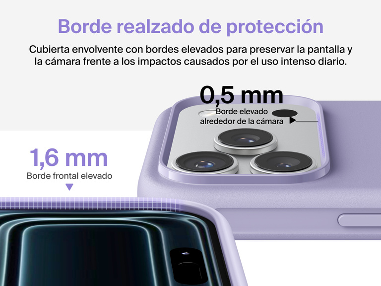 La funda SheerForce Protect Series para iPhone 17 de Belkin integra bordes elevados y una resistencia contra ca&iacute;das desde una altura de 4 m equivalente a la incluida en el equipamiento militar.