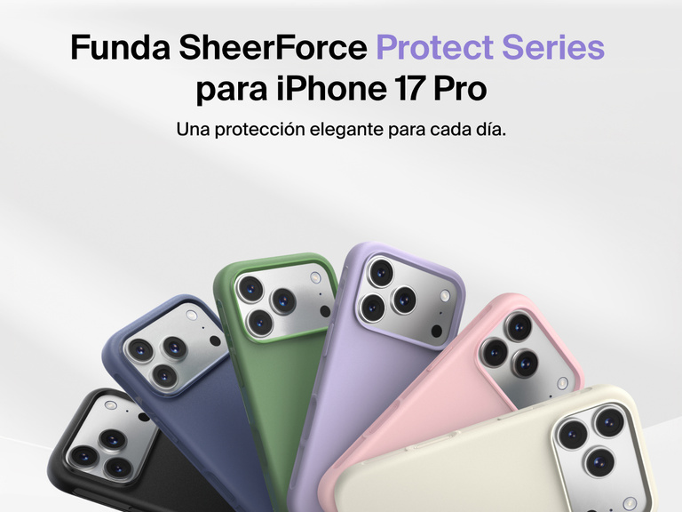 La funda SheerForce Protect Series para iPhone 17 de Belkin ofrece una protecci&oacute;n delgada y resistente para el uso diario m&aacute;s intenso.