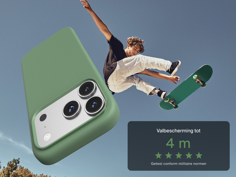 Belkin ScreenForce Protect-hoesje voor dagelijkse bescherming van je iPhone 17: dun, duurzaam en betrouwbaar.