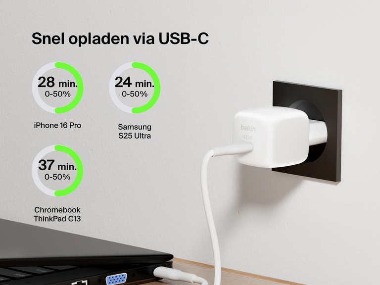 Explosieweergave van de Belkin opberghoes voor de Nintendo Switch 2 met insteekvakjes voor gamecards, een gaasvak voor accessoires en een duurzame rits.