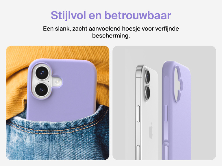 Belkin ScreenForce Protect-hoesje met aanraakgevoelige cameraknop en een meerlaags design voor magnetische precisie en duurzame bescherming van je iPhone 17.