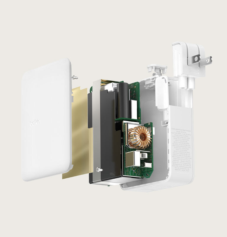 BoostCharge Pro 140W 4-Port GaN Wall Charger | Belkin JP