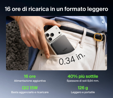 Mantieni i dispositivi carichi con accessori di ricarica da viaggio