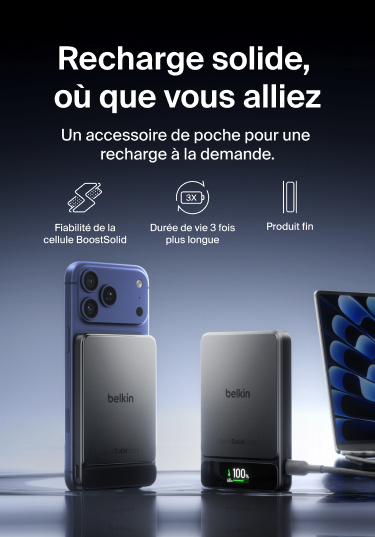 Une recharge fiable o&ugrave; que vous alliez, gr&acirc;ce &agrave; des solutions portables