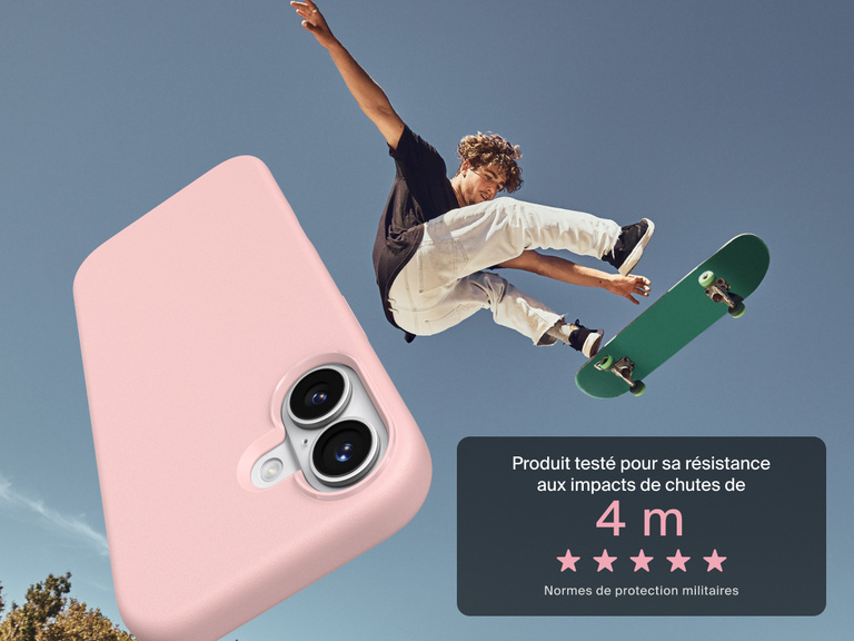 Coque de protection Belkin ScreenForce Protect Series pour iPhone 17 conçue pour être fine, durable et fiable, tous les jours.