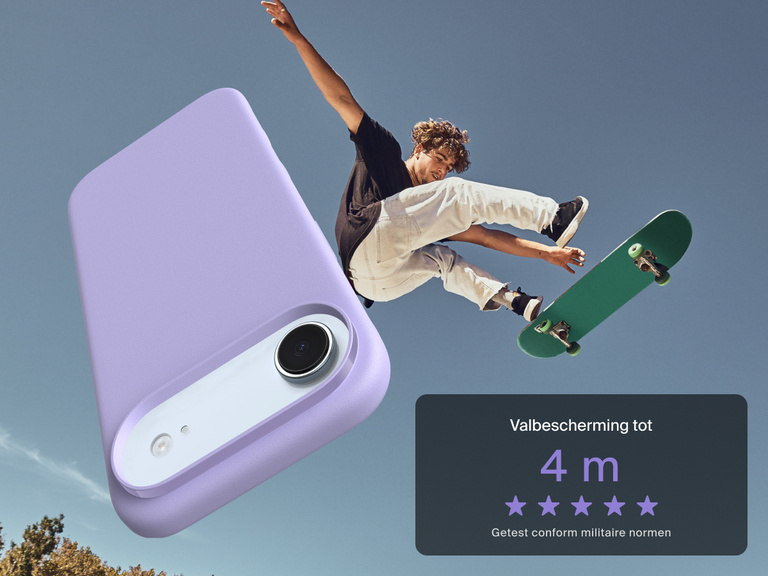 Belkin ScreenForce Protect-hoesje voor dagelijkse bescherming van je iPhone 17: dun, duurzaam en betrouwbaar.