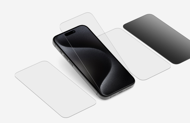 iPhone 16 screen protection collection.  