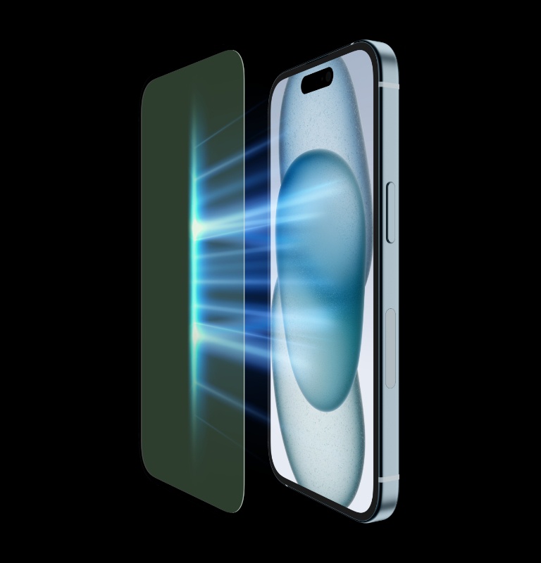 UltraGlass 2 藍光過濾螢幕保護貼 (iPhone 15 系列)