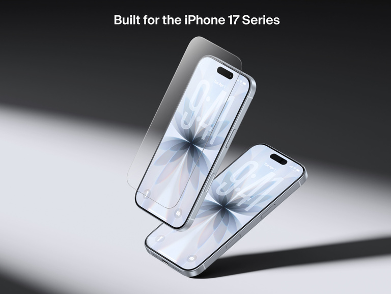 Belkin ScreenForce UltraGlass 2 Screen Protector designed for the latest iPhone series, offering durable edge-to-edge protection.