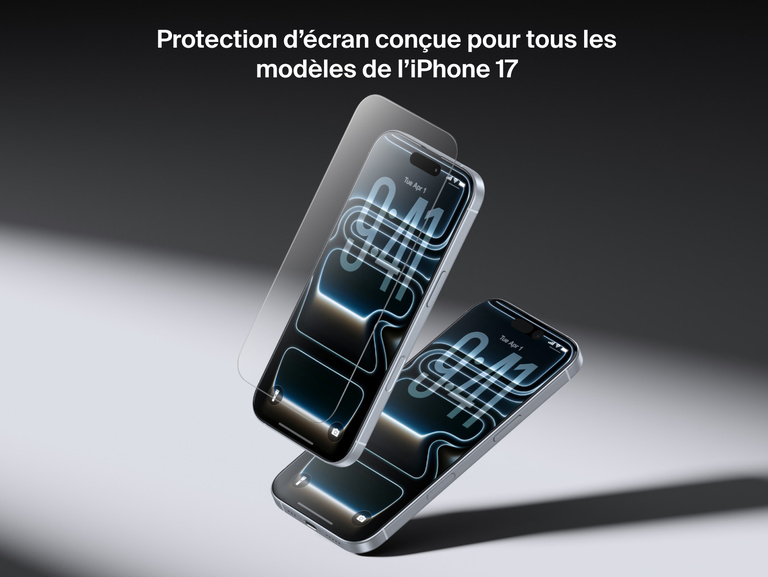 Belkin ScreenForce UltraGlass 2 Screen Protector designed for the latest iPhone series, offering durable edge-to-edge protection.