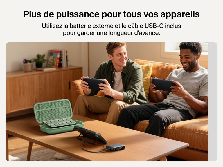 Image d'un socle de recharge 3-en-1 aimanté et compacte Belkin BoostCharge rechargeant un iPhone, une Apple Watch et des AirPods avec la recharge sans fil rapide Qi2.