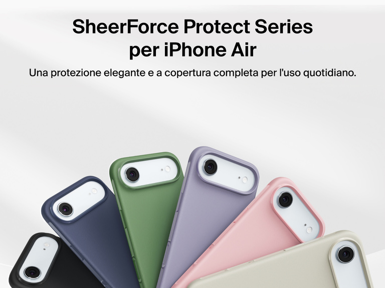 La custodia Belkin SheerForce Protect Series per iPhone 17 offre una copertura durevole e compatta e una protezione quotidiana per il tuo dispositivo.