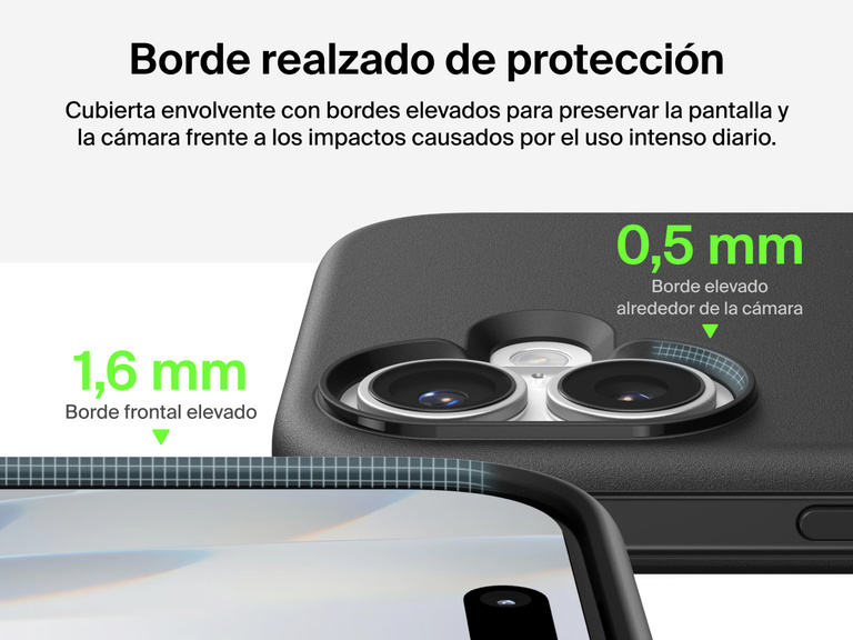 La funda SheerForce Protect Series para iPhone 17 de Belkin integra bordes elevados y una resistencia contra caídas desde una altura de 4 m equivalente a la incluida en el equipamiento militar.