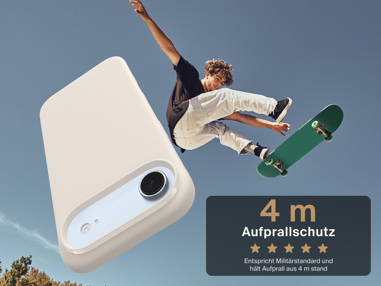 Belkin H&uuml;lle der SheerForce Protect Serie f&uuml;r das iPhone 17, die schlanken aber strapazierf&auml;higen und zuverl&auml;ssigen Schutz f&uuml;r den Alltag bietet.