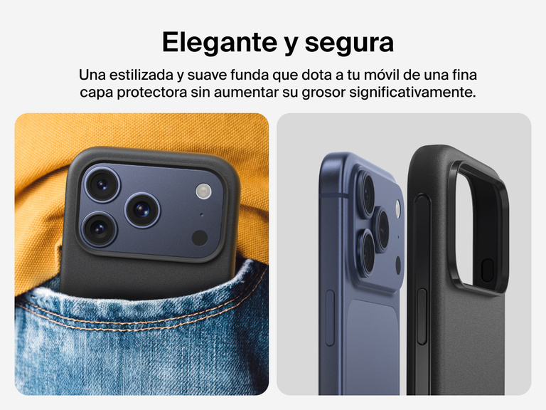 La funda SheerForce Protect Series para iPhone 17 de Belkin incorpora una zona t&aacute;ctil para el bot&oacute;n de la c&aacute;mara y un dise&ntilde;o multicapa con precisa alineaci&oacute;n magn&eacute;tica que garantiza una protecci&oacute;n incre&iacute;blemente duradera.