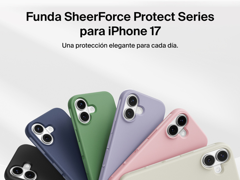 Funda ScreenForce Protect Series para iPhone 17 ofrece una protección delgada y resistente para el uso diario más intenso.