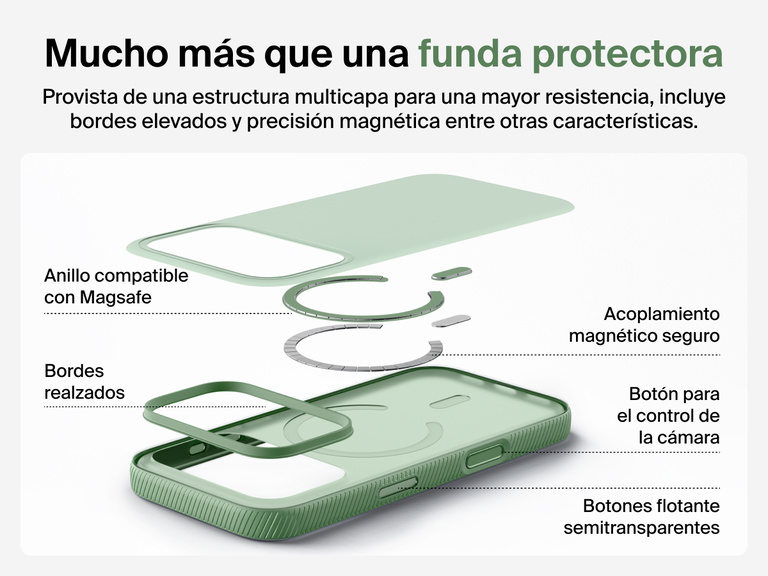 Belkin SheerForce Grip Series Case for iPhone 17 supports MagSafe and Qi2 wireless charging with strong magnetic alignment.