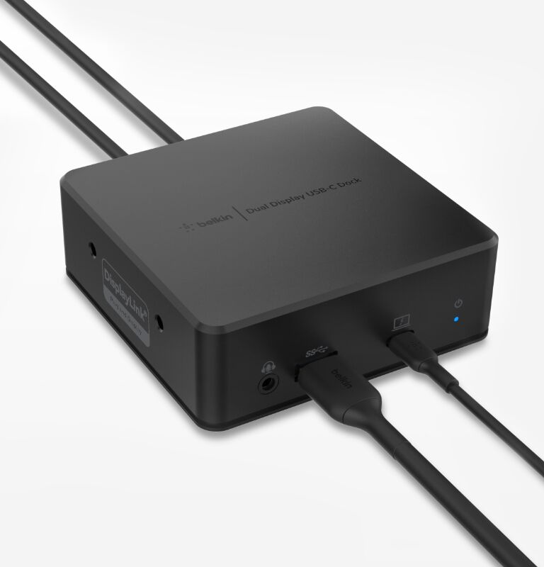 USB-C-Docking-Station: HD für zwei Bildschirme | Belkin DE