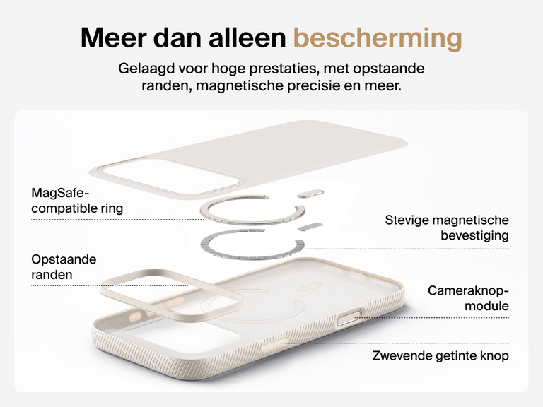 Belkin SheerForce Grip Series Case for iPhone 17 supports MagSafe and Qi2 wireless charging with strong magnetic alignment.
