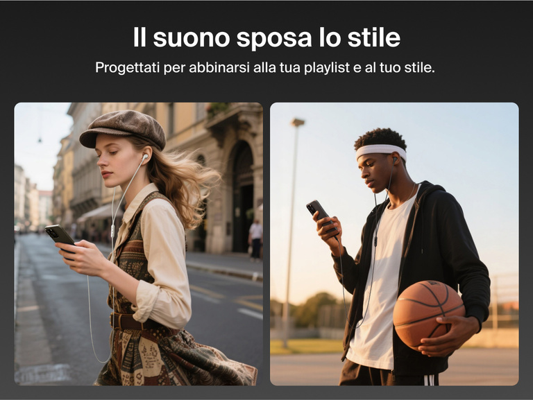 Belkin SoundForm ANC Wired Earbuds with USB-C® provide a stylish, secure fit designed for music, calls, and everyday use on the go.