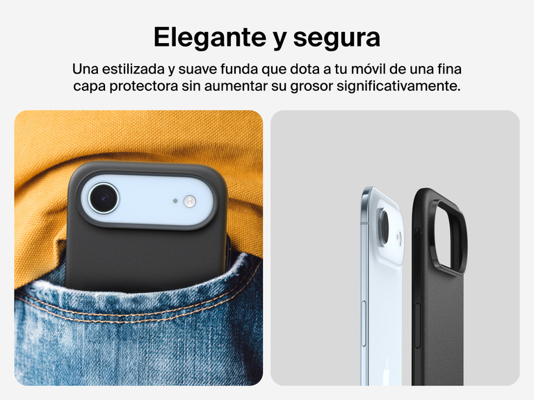 La funda SheerForce Protect Series para iPhone 17 de Belkin incorpora una zona t&aacute;ctil para el bot&oacute;n de la c&aacute;mara y un dise&ntilde;o multicapa con precisa alineaci&oacute;n magn&eacute;tica que garantiza una protecci&oacute;n incre&iacute;blemente duradera.