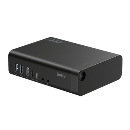 Universal 16-Port Triple Display USB-C Dock