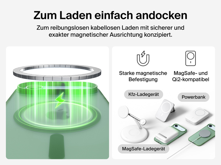 Close-up of Belkin SheerForce Grip Series Case for iPhone 17 with textured edges for secure, comfortable handling.