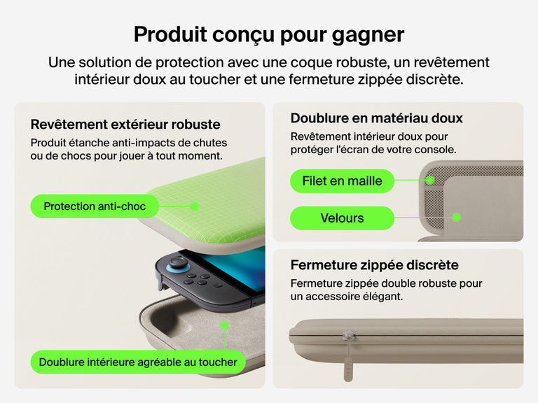 Image d'un socle de recharge 3-en-1 aimanté et compacte rechargeant rapidement une Apple Watch et qui met en avant son module de recharge certifié MFi, sa compatibilité avec tous les modèles de l'Apple Watch et sa fonction de recharge de zéro à 80 % en 45 minutes de l'Apple Watch Séries 7 (ou version ultérieure).