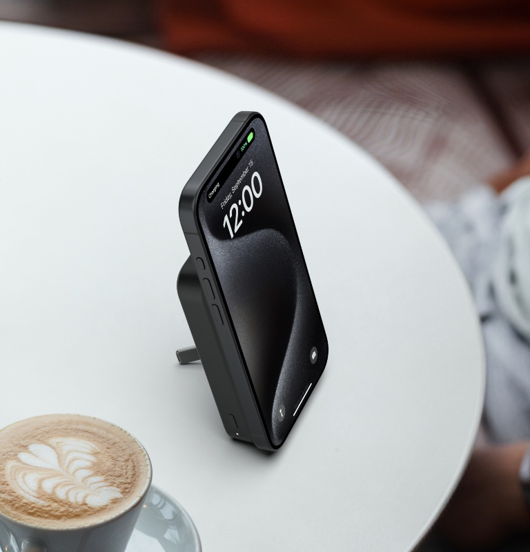5000mAhのQi2モバイルバッテリー