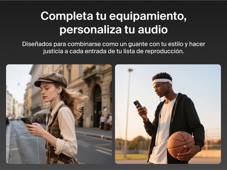 Belkin SoundForm ANC Wired Earbuds with USB-C® provide a stylish, secure fit designed for music, calls, and everyday use on the go.