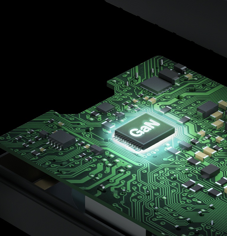 Charge your USB-C gaming system, laptop, or tablet with up to 100W of safe, efficient GaN power. | Belkin