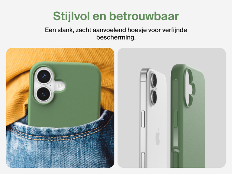 Belkin ScreenForce Protect-hoesje voor de iPhone 17, met MagSafe en Qi2-compatibiliteit voor stevige magnetische bevestiging op laders en accessoires.
