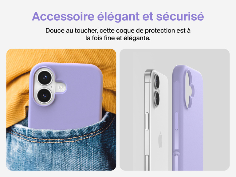 Coque de protection Belkin ScreenForce Protect&nbsp;Series pour iPhone&nbsp;17 avec bouton de contr&ocirc;le r&eacute;actif pour l'appareil photo et design en couches pour une protection durable, pr&eacute;cise et magn&eacute;tique.