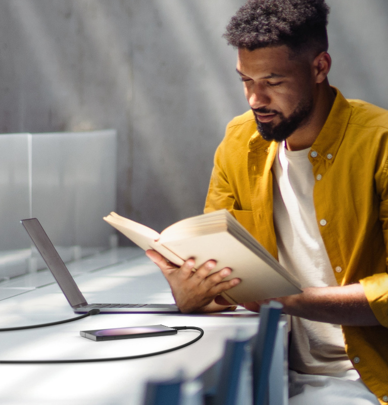USB-C to USB-A Cable (1m / 3.3ft, Black)
