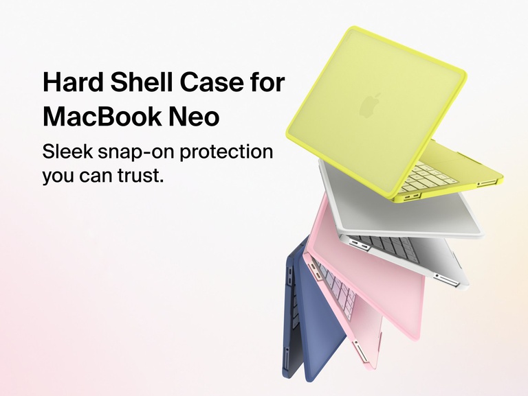 Hard Shell Case for MacBook Neo: sleek snap-on protection you can trust